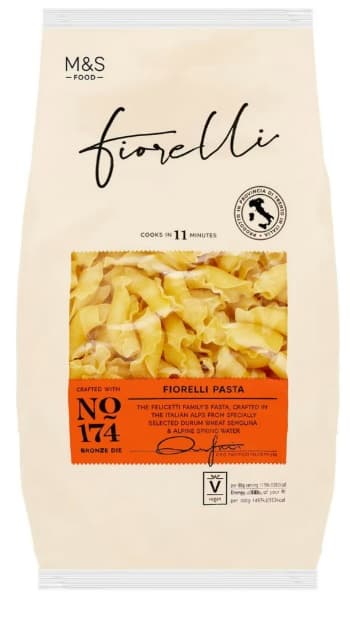 Marks & Spencer Italian fiorelli pasta
