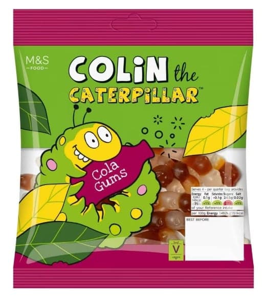 Marks & Spencer Gelatin-free c&ies with cola flavor