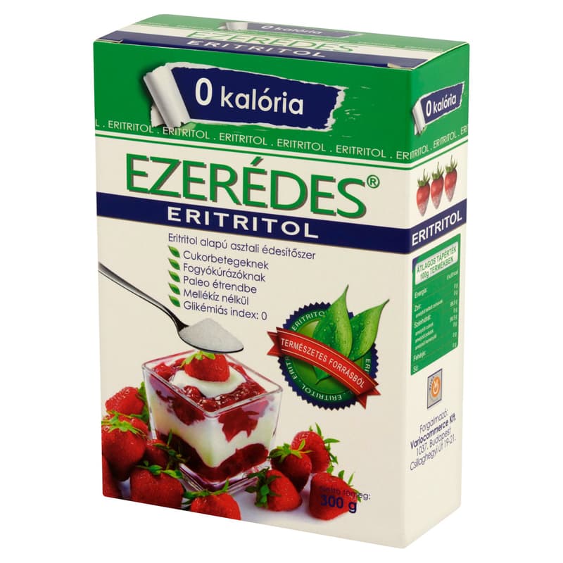 Ezerédes eritritol édesítő