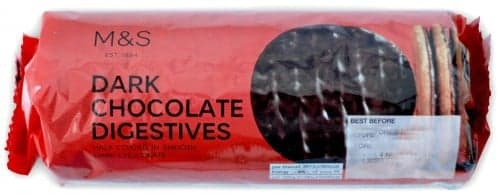 Marks & Spencer Biscuits dipped in dark chocolate