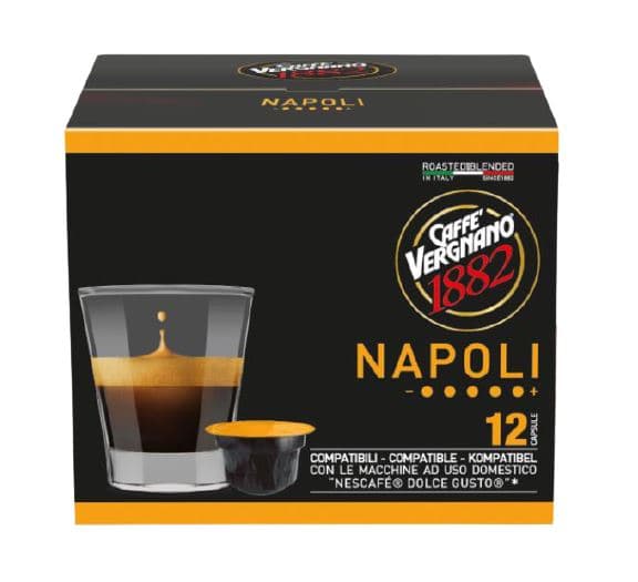 Caffé Vergnano Napoli Dolce Gusto kompatibilis kapszula