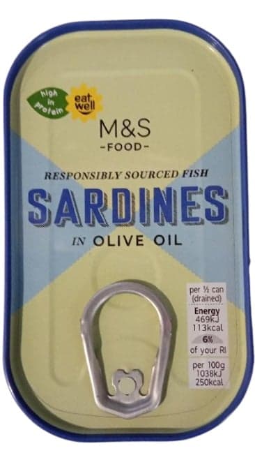 Marks & Spencer Portuguese sardines in olive oil