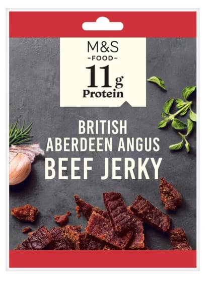 Marks & Spencer Szárított, fűszerezett Aberdeen Angus marhahús