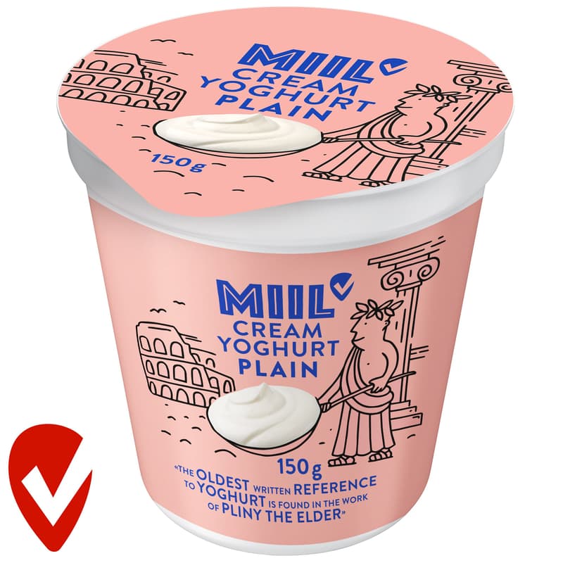 Miil Natúr krémjoghurt 10%