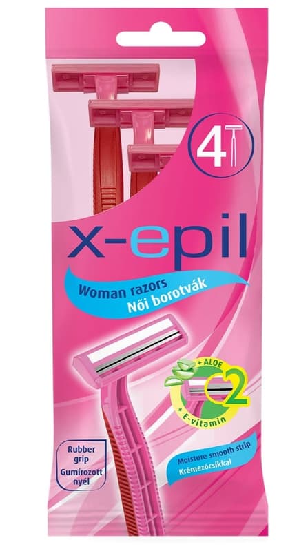 X-EPIL Eldobható női borotva 2 pengés