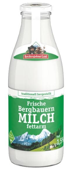 Bergbauern friss üveges tej 1,5%
