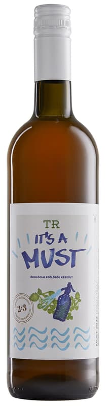 TR Must, alkoholmentes, pasztőrözött furmint szőlőmust