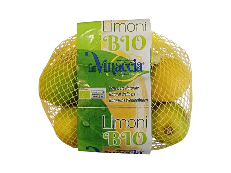 BIO Primofiori fajtájú citrom, csomagolt