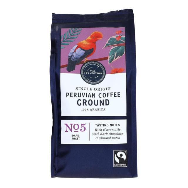 Marks & Spencer Peruvian ground roasted coffee (100% Arabica), in gas-tight packaging