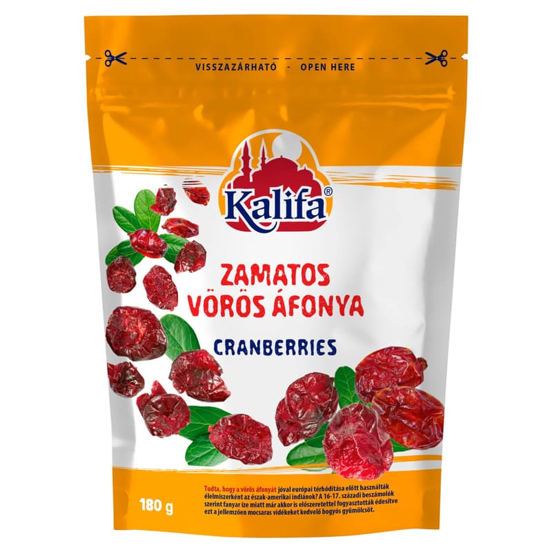 Kalifa Juicy Cranberries (reclosable pack)