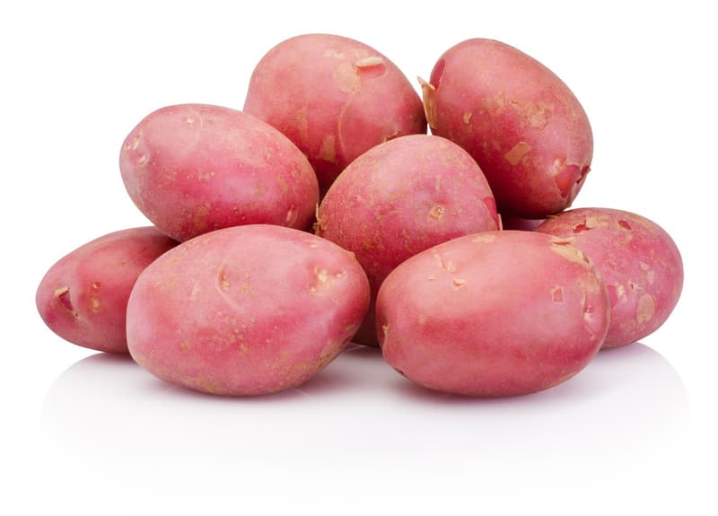 Hungarian new crop red skin potato, packed