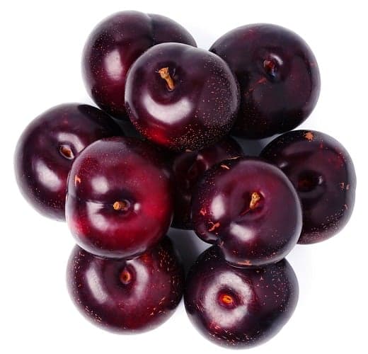 Greengage, plum, black