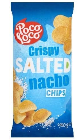 Poco Loco Nachos tortilla salted 