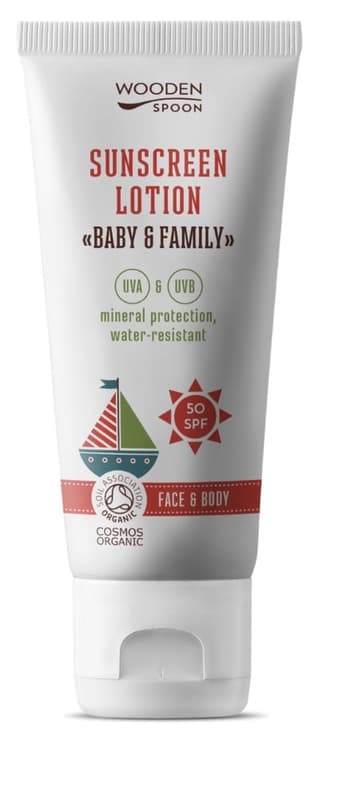 Wooden Spoon Bio Sunscreen and body lotion SPF 50