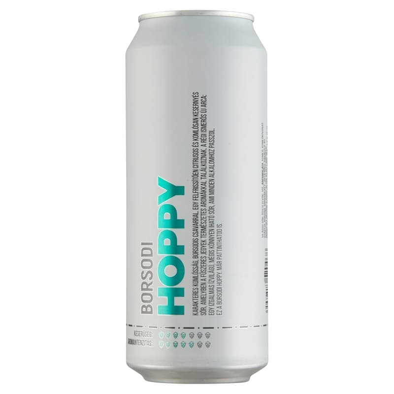BORSODI Hoppy világos sör 4,5%