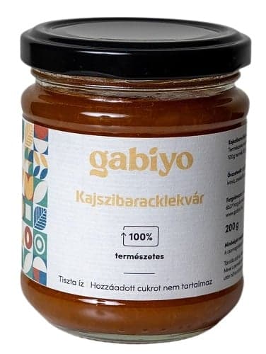 Gabiyo Baracklekvár (csökkentett cukortartalom)