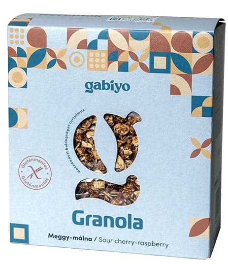 Gabiyo Gluténmentes Granola Meggy-málna (Balance)