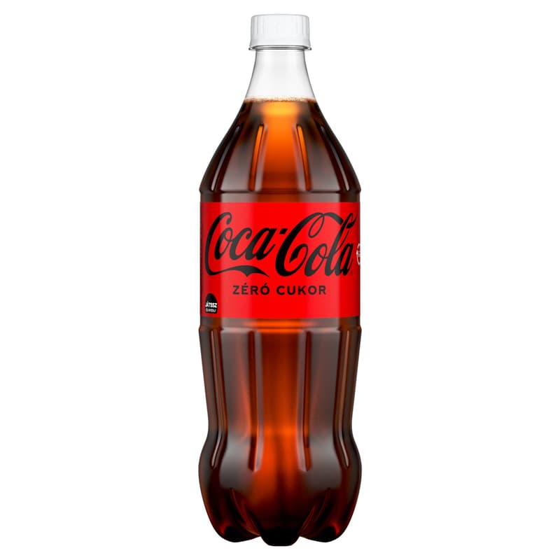 Coca-Cola Zéró colaízű energiamentes szénsavas üdítőital édesítőszerekkel 1L