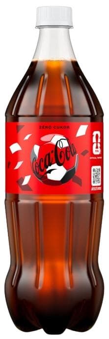 Coca-Cola Zéró colaízű energiamentes szénsavas üdítőital édesítőszerekkel 1L