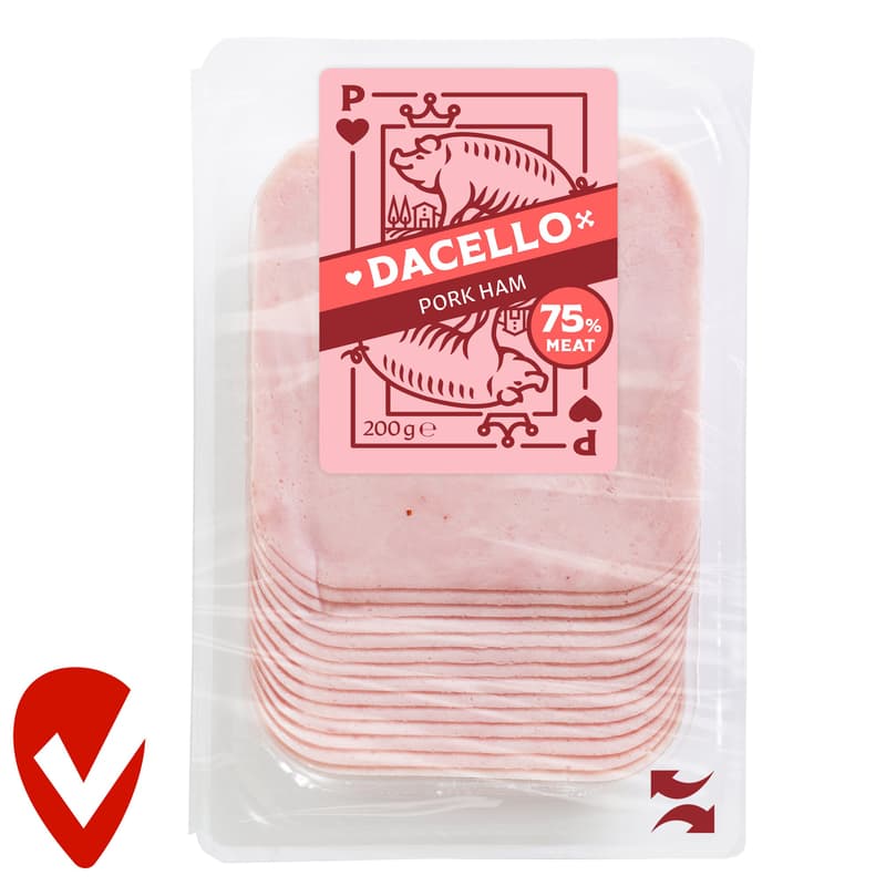 Dacello Cooked Ham 75%