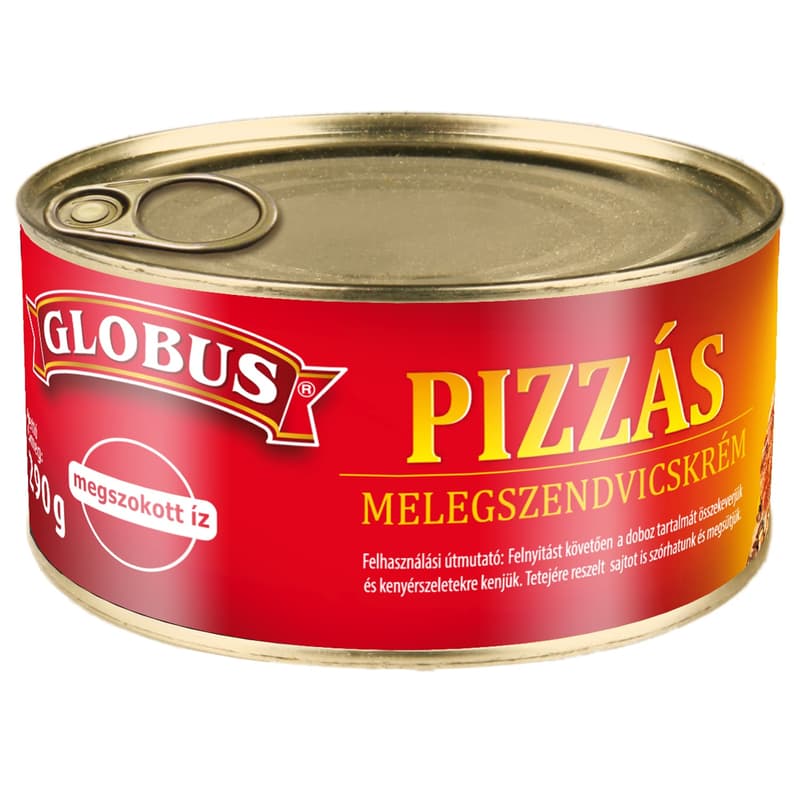 Globus Pizzás melegszendvicskrém