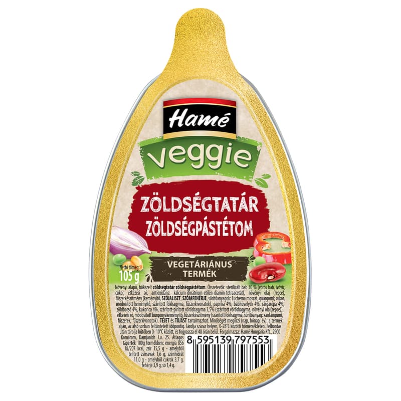 Hamé Veggie vegetable tartare vegetable pâté