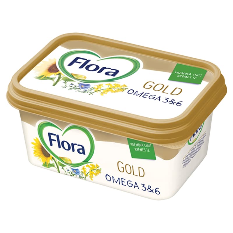 Flora Gold tégelyes margarin