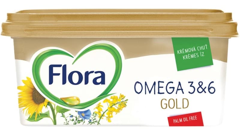 Flora Gold tégelyes margarin