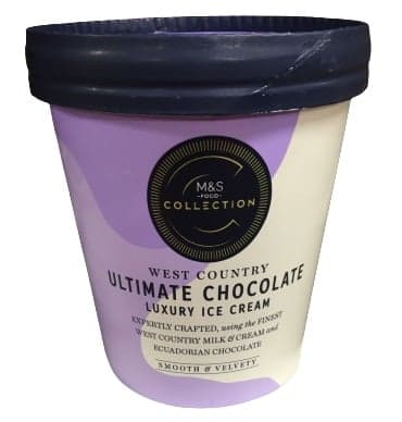 Marks & Spencer Chocolate ice cream