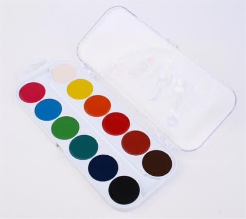 COOL BY VICTORIA Watercolor, 12 colors, 24 mm