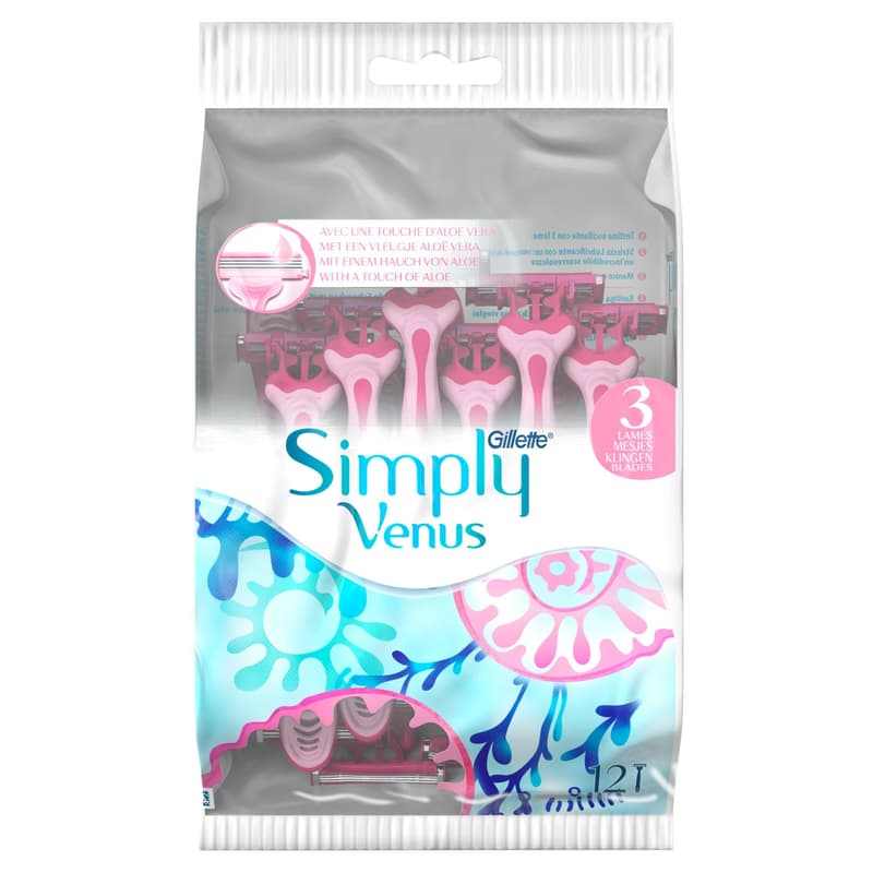 Gillette Simply Venus 3 Eldobható Női Borotva