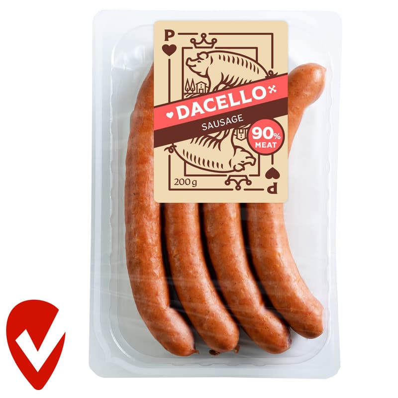 Dacello Sausage 90% on top