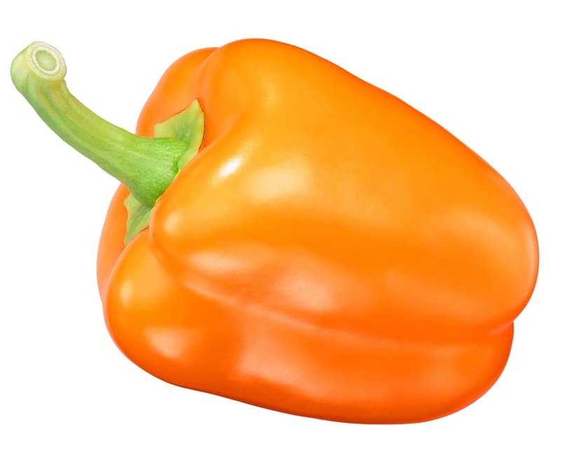 Orange bell pepper
