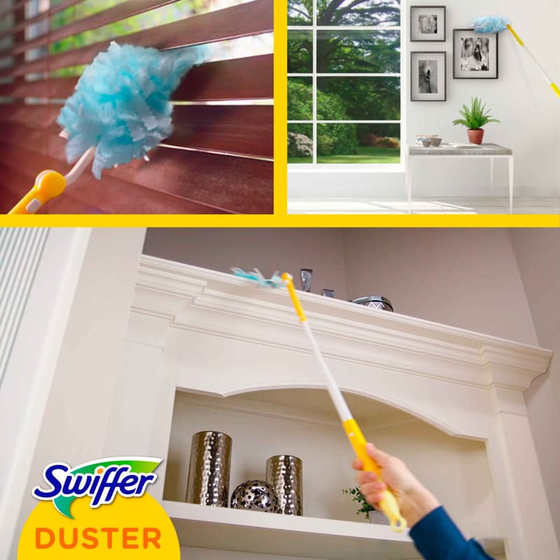 Swiffer XXL Duster Portalanító Kezdőkészlet, 1 db nyél + 2 db utántöltő kefe