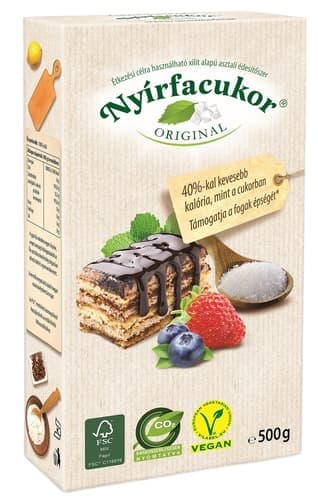 Nyírfacukor kristály 100% XILIT