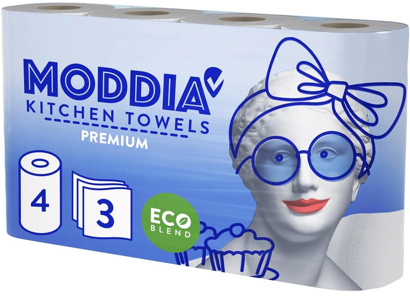 Moddia kitchen paper towel 3 layers
