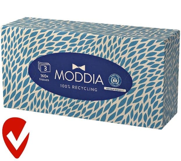Moddia box tissue 3 ply