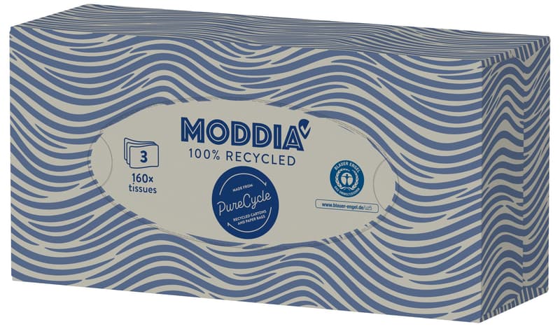 Moddia box tissue 3 ply