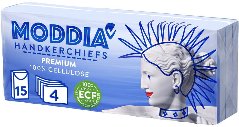Moddia paper handkerchief 4-ply