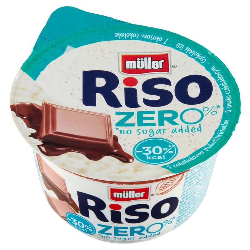 Müller Riso Zero Tejberizs desszert többféle ízben