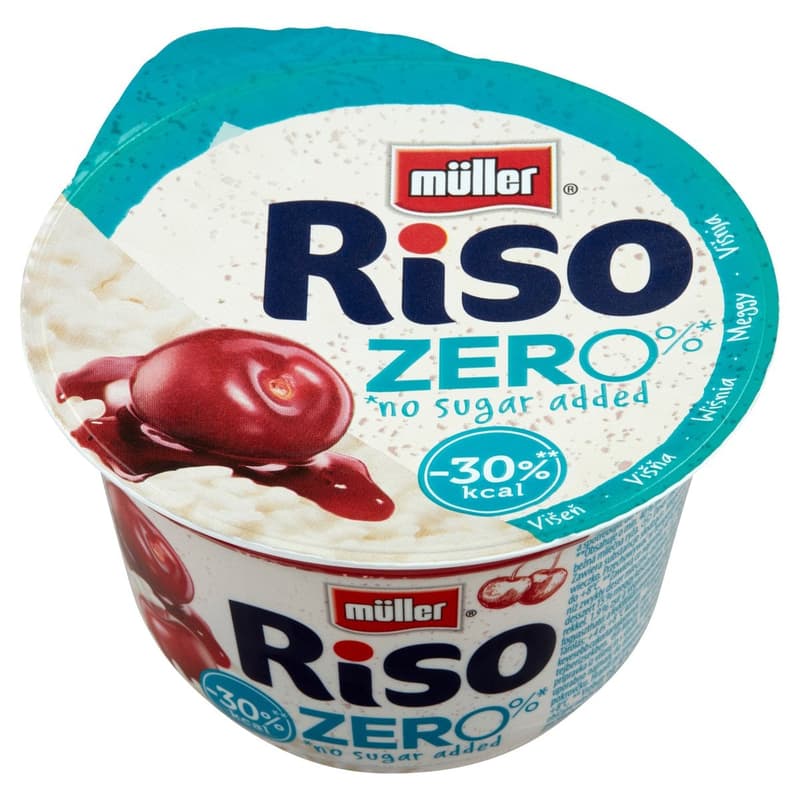 Müller Riso Zero Tejberizs desszert többféle ízben
