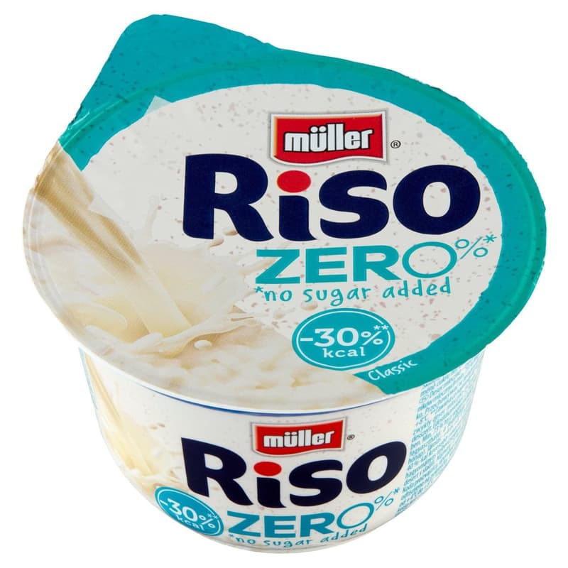 Müller Riso Zero Tejberizs desszert többféle ízben