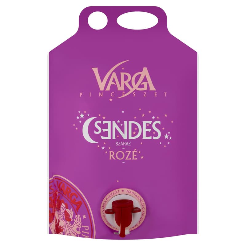 Varga Borzsák Csendes Rozé dry rosé wine