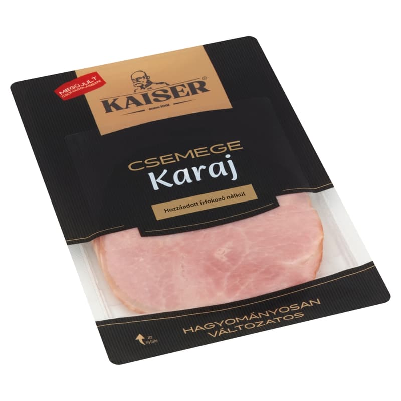 Kaiser Csemege füstölt karaj szeletelt