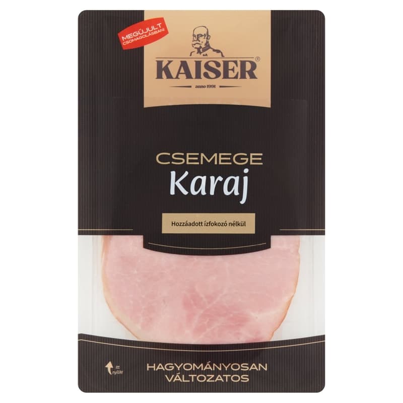 Kaiser Csemege füstölt karaj szeletelt