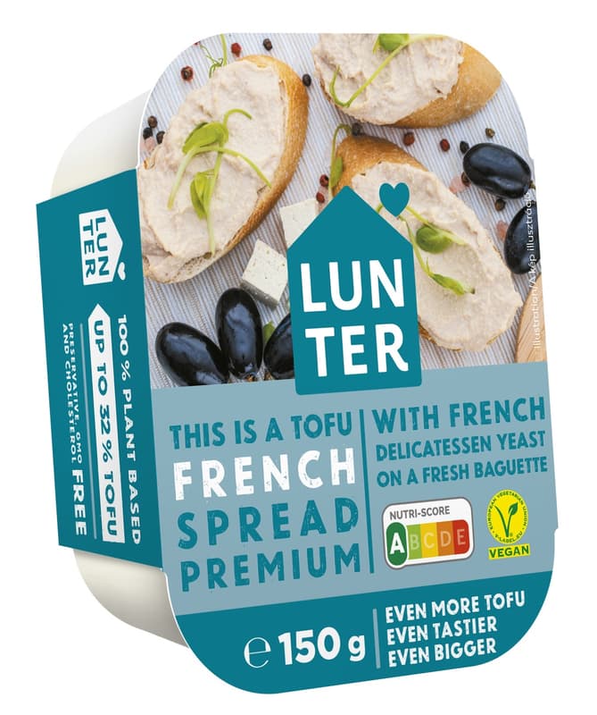 Lunter Francia vegán szendvicskrém