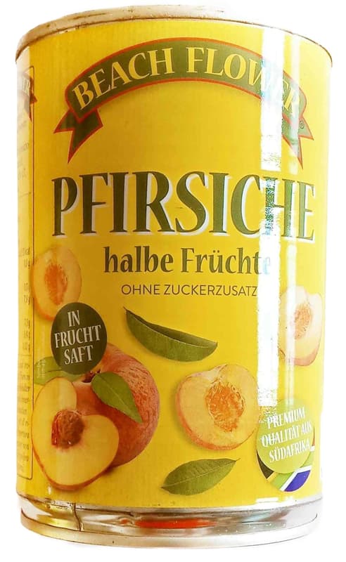 Beach Flower felezett őszibarack light (410 g)