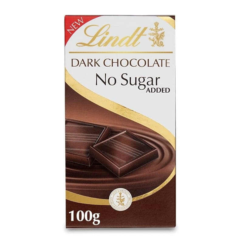 Lindt dark chocolate without added sugar