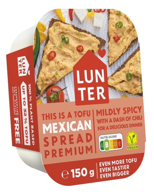 Lunter Mexikói vegán szendvicskrém