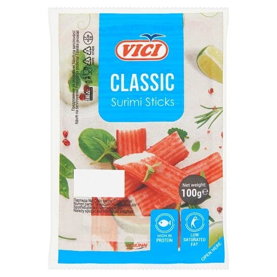 Vici surimi rákízű halrúd